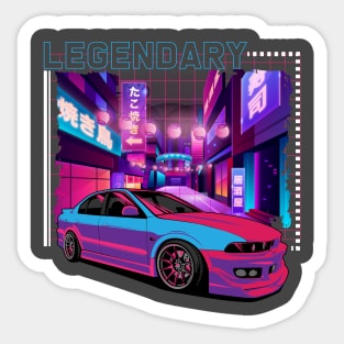 JDM Legend Cool Retro Gaming Racecar Tuning Car Lover Sticker